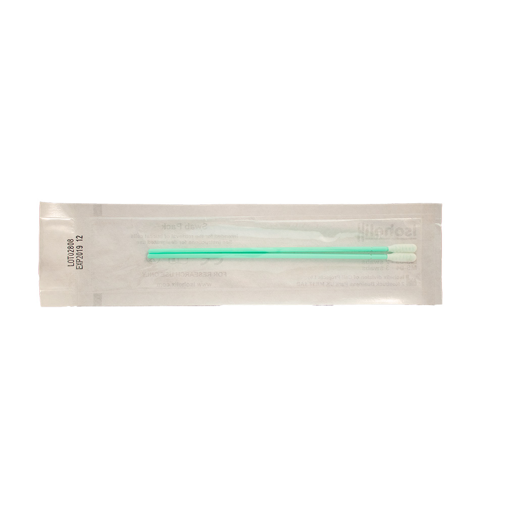 Picture of Isohelix MS Mini Buccal Swabs, 2 per wrapper (250x2)