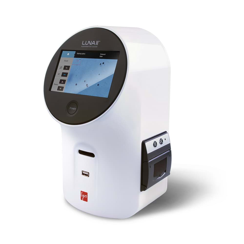 Luna-ii brightfield cell counter with built-in printer