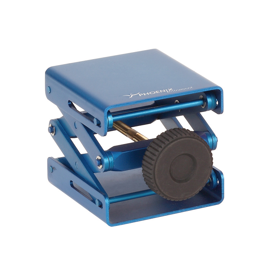 Picture of Lab Jack, Plate size 80x76mm, lift 48-148mm, static load 3,6kg, dynamic load 2kg