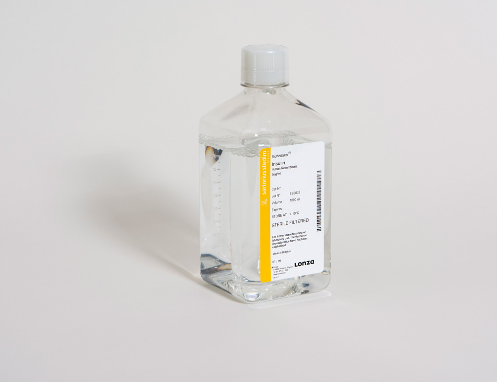 Picture of STD Human Recombinant Insulin 5 mg/ml, 1L