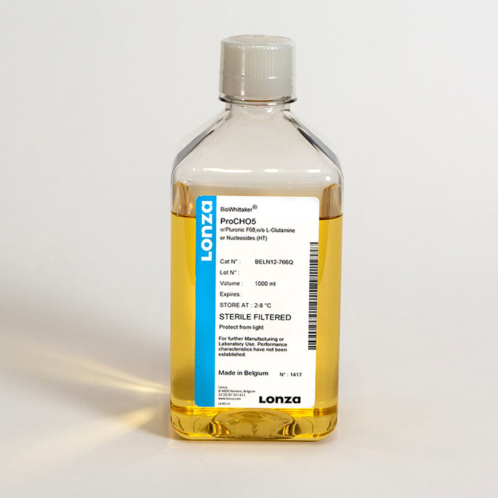 Picture of ProCHO 5 Protein-free Medium, without Phenol Red, FFM, 1 L