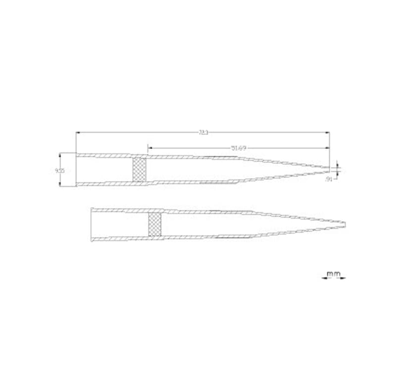 Pipette filter tip MultiGuard Sorenson 1000 ul filtered 14200