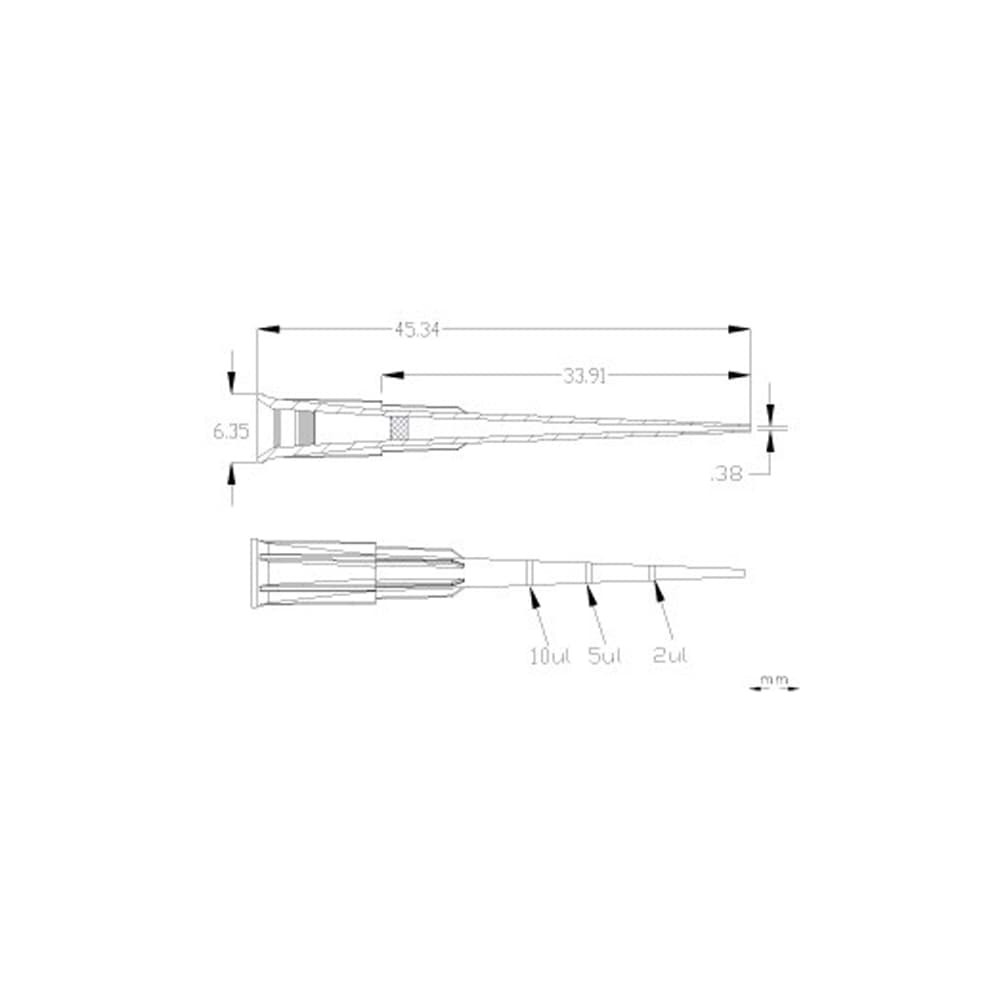 Picture of MultiGuard MicroReach 10 µl Filter Tips Rack 10x96