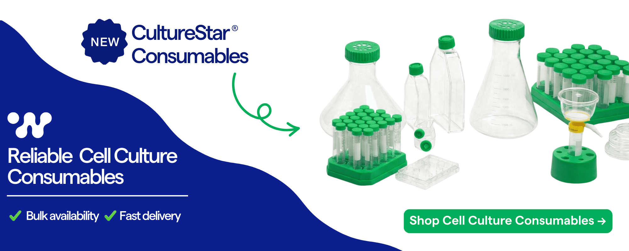 CultureStar cell culture consumables banner