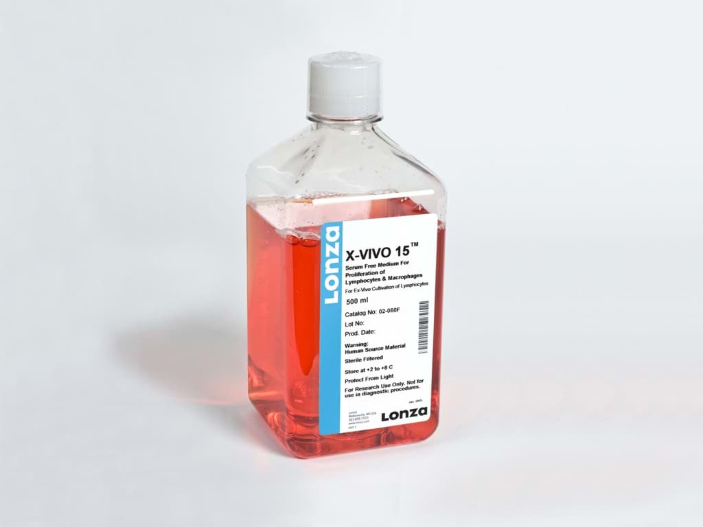 Picture of X-VIVO 15 with Gentamicin and Phenol Red, 500 ml