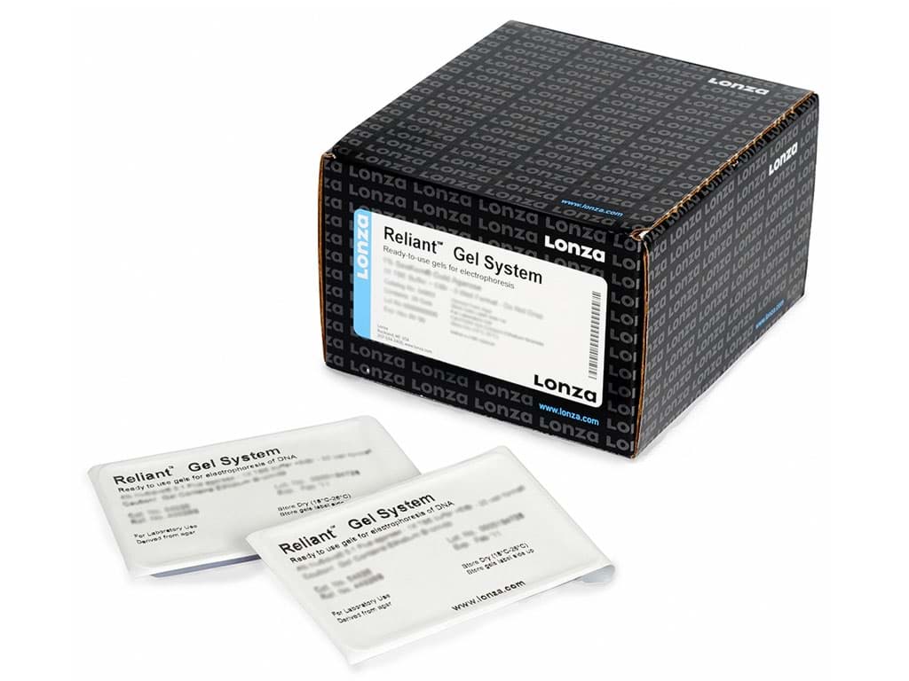 Picture of Reliant Gel System 1% Gold TAE 8-w 20gels