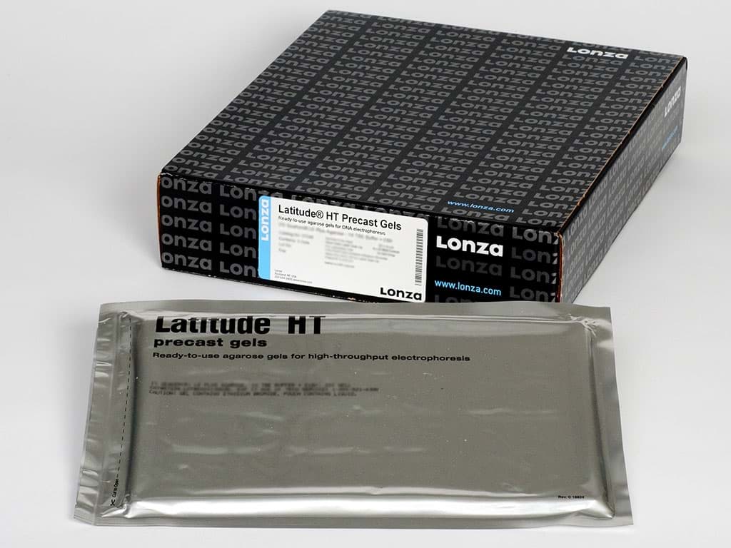 Picture of Lat.HT  PC Agar.pc1% LE+,24x14cm,TBE/EtBr,100w 5pc