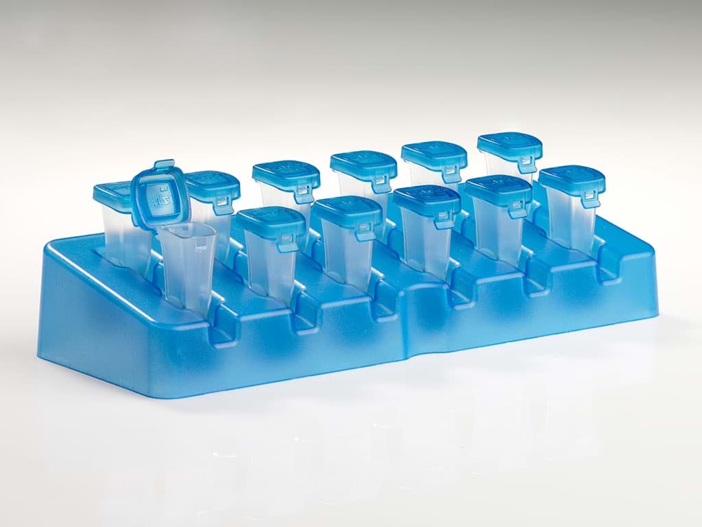 Picture of 4D-Nucleofector cuvette rack