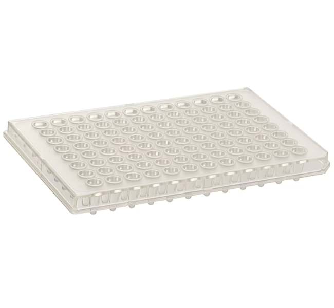 Picture of Armadillo 96-Well Plate, Clear Semi-Skirted, Low Profile, White Wells - 25 plates