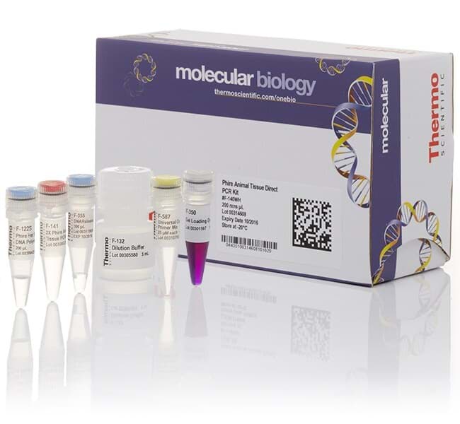 Picture of Phire Animal Direct PCR Kit (without sampling tools) - 200 x 50 µL rxns