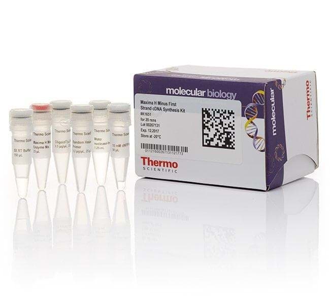 Picture of Maxima H Minus First Strand cDNA Synthesis Kit - 20 x 20 µL rxns