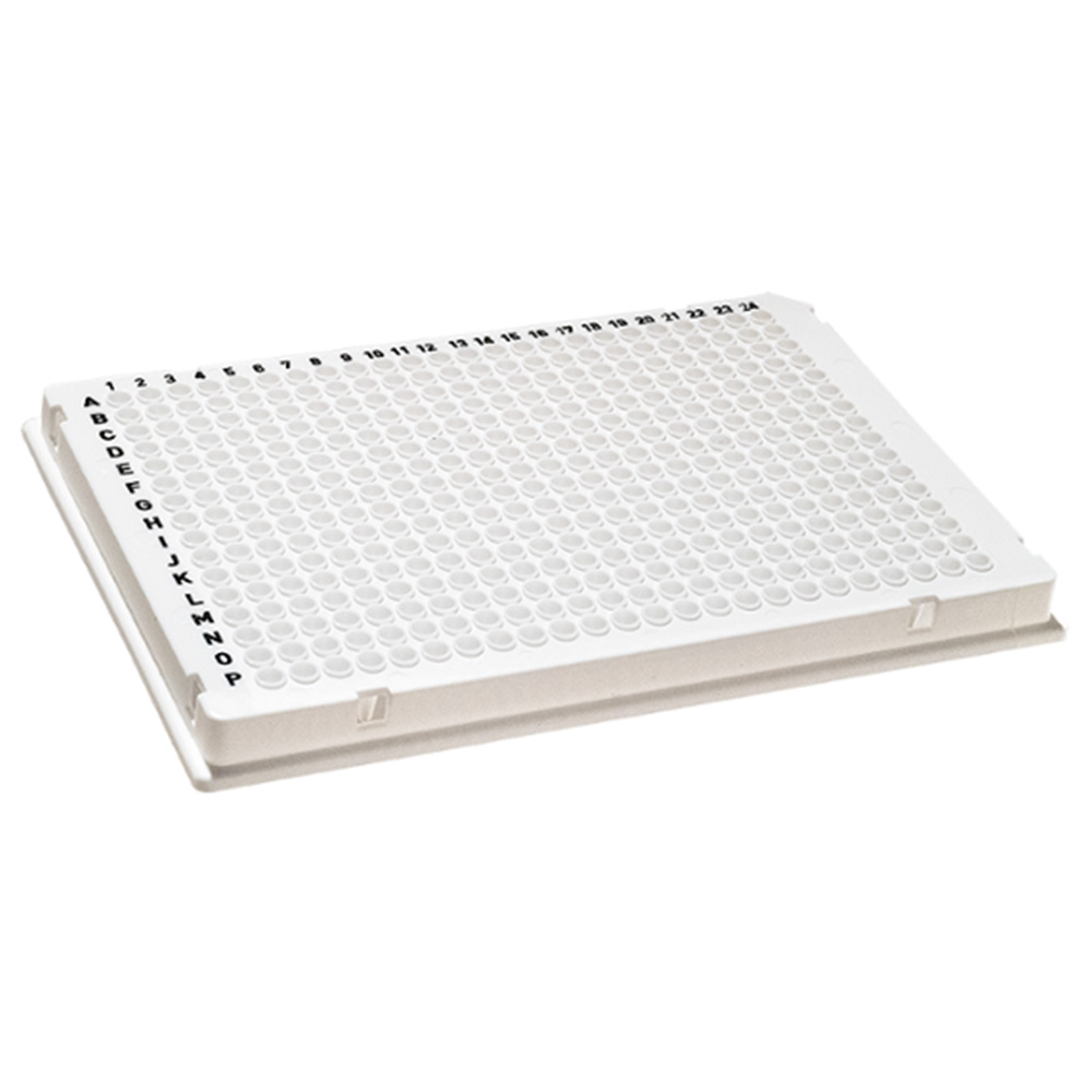 Picture of AmpliStar-II 384-well A24 notch (ABI-type) PCR Plate, White - 10x10