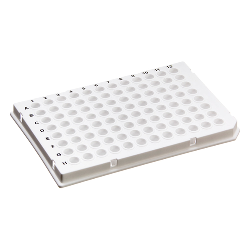 Picture of AmpliStar-II Semi-Skirted, Low Profile (LightCycler type) 96-well PCR Plate, White - 10x10
