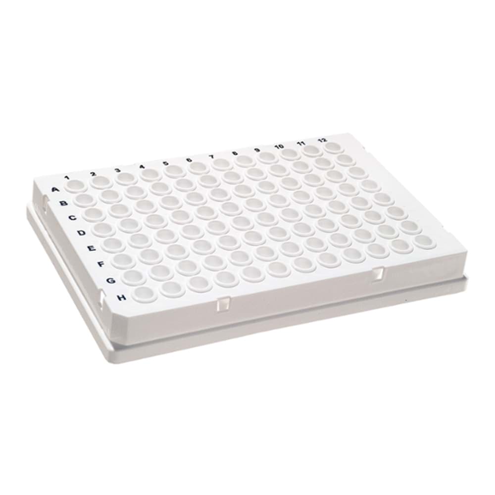 Picture of AmpliStar-II Skirted, Low-Profile 96-well PCR Plate, White - 10x10