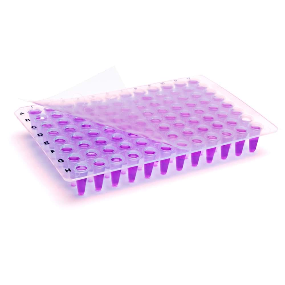 Picture of AmpliStar Adhesive Non Tacky QPCR film Seal for flat-deck plates  - 100 sheets