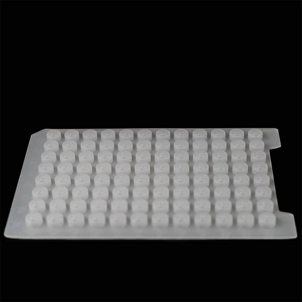 Picture of SafeStore Silicone Sealing Mat for 96 Round Well 2.0ml plates, piercable - 50 mats