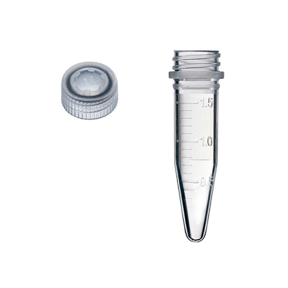 Picture of SafeStore 1.5ml Screw Tube with Cap, Pre-assembled, Graduated, Conical, Sterile (50x50)
