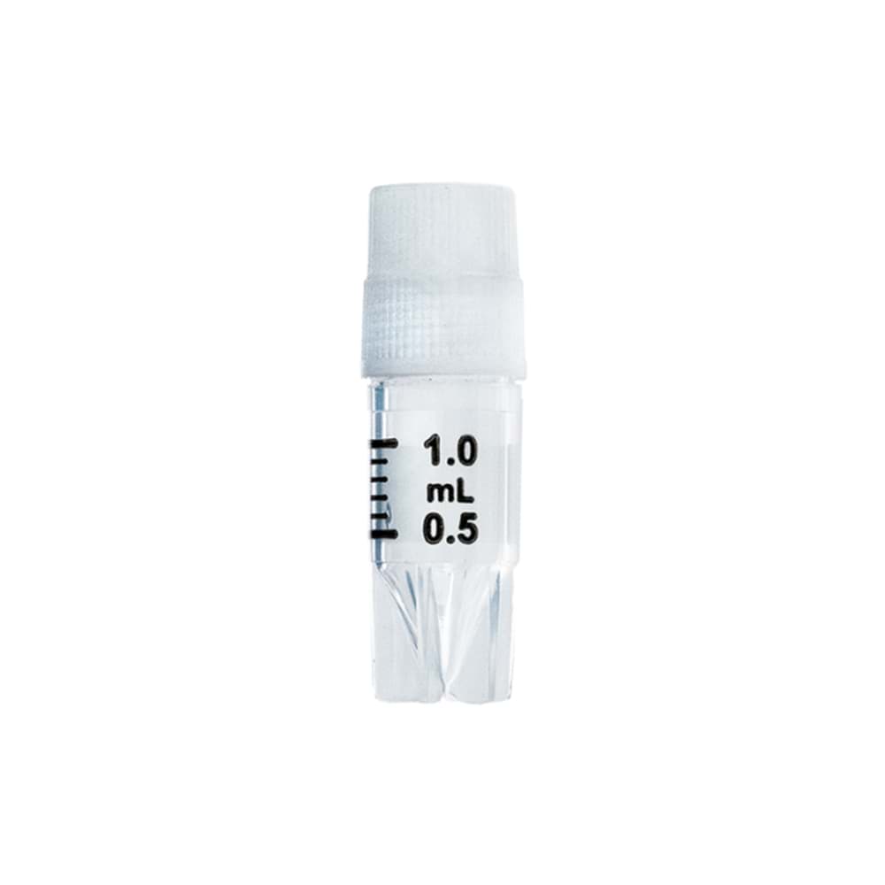 Picture of SafeStore Cryo Vial 1.0 ml, external thread, star-base, sterile (1000)
