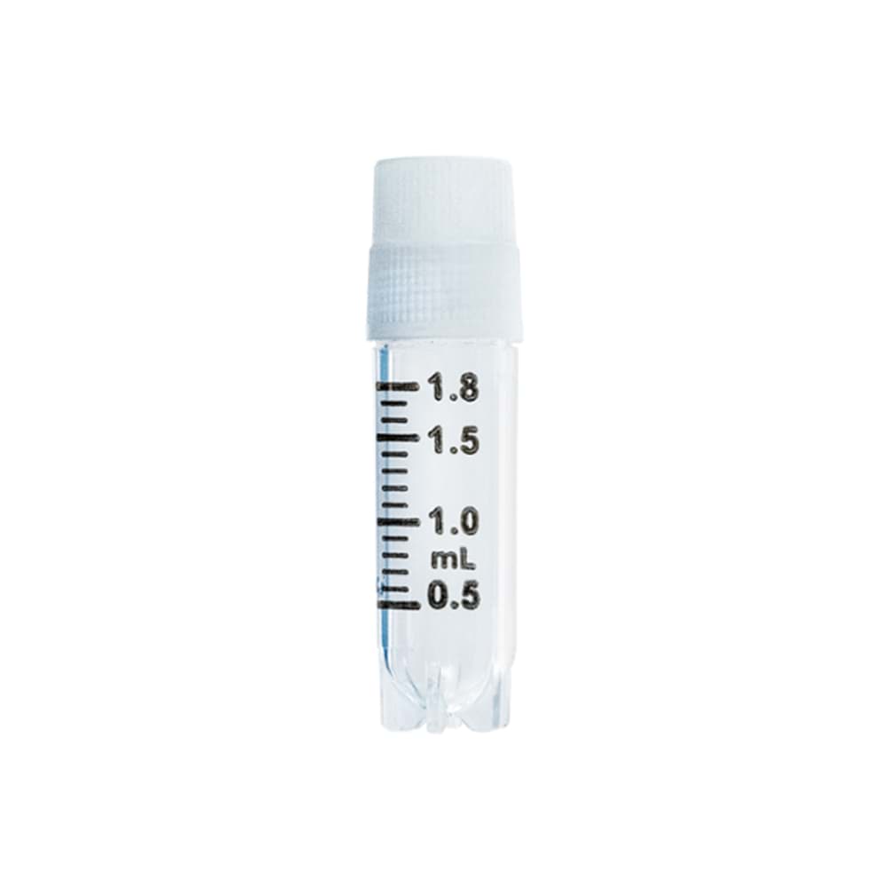 Picture of SafeStore Cryo Vial 1.8 ml, external thread, star-base, sterile (1000)