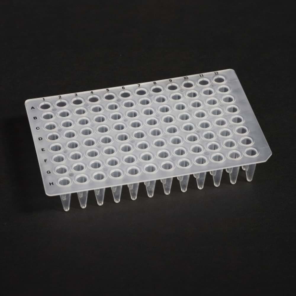 Picture of AmpliStar 96 Well Non-skirted PCR Plate, Black-lettered, Type I - 25 plates