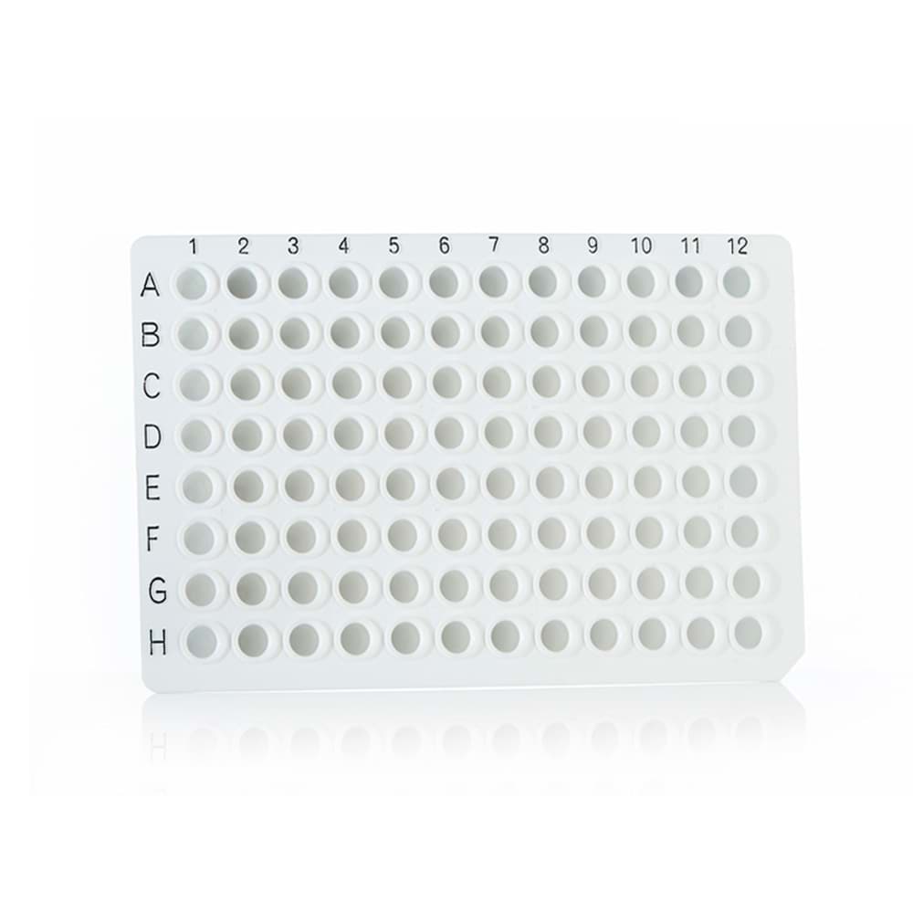 Picture of AmpliStar 96 Well Non-skirted QPCR Plate, White, Black-lettered - 50 plates