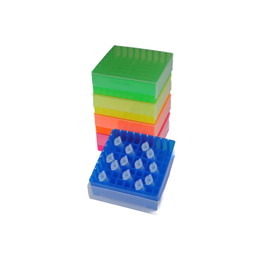 Picture of SafeStore Storage Box for 81 tubes up to 2.0ml, lift-off lid, 5 Colors (20)